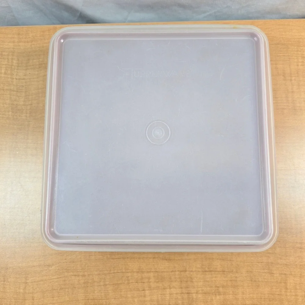 Tupperware Snack Brownie Storage 9x9x3
